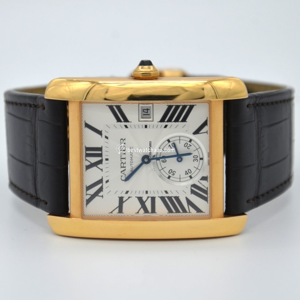Cartier Tank MC Mens watch Unisex Automatic Rose gold W5330001 - gallery