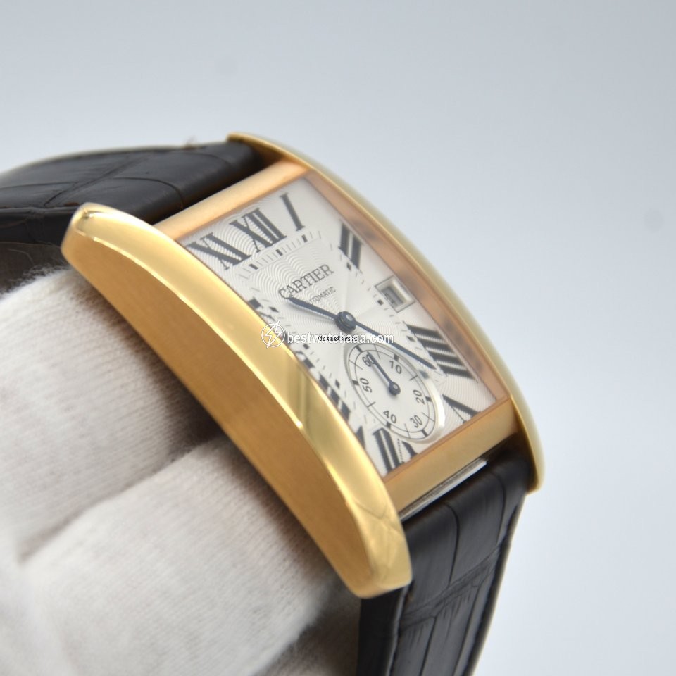 Cartier Tank MC Mens watch Unisex Automatic Rose gold W5330001 - gallery