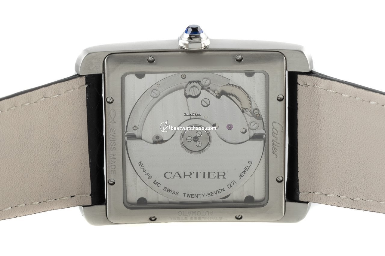 Cartier Tank MC Mens watch Unisex Automatic Steel 3589 - gallery