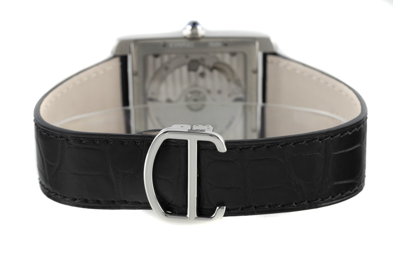 Cartier Tank MC Mens watch Unisex Automatic Steel 3589 - gallery