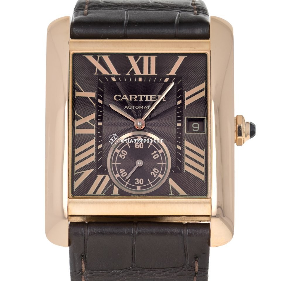 Cartier Tank MC Mens watch Unisex Automatic Rose gold W5330002  3590