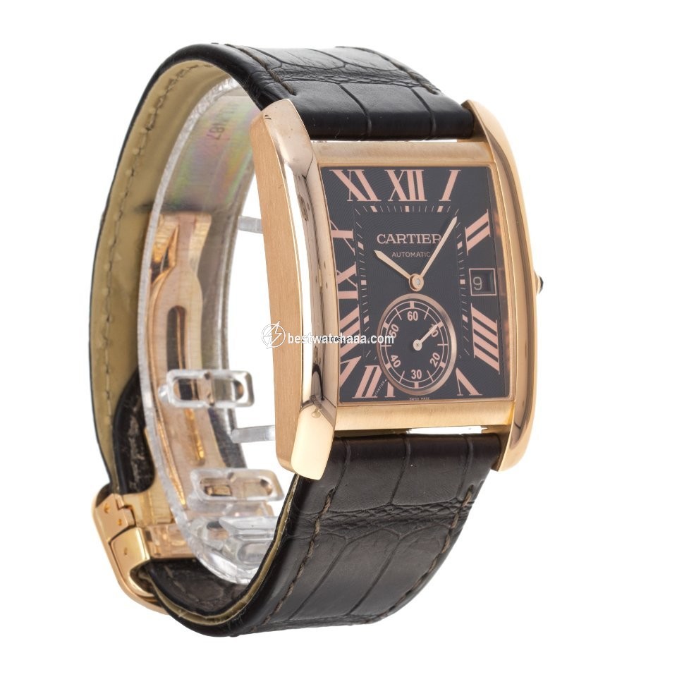 Cartier Tank MC Mens watch Unisex Automatic Rose gold W5330002  3590 - gallery