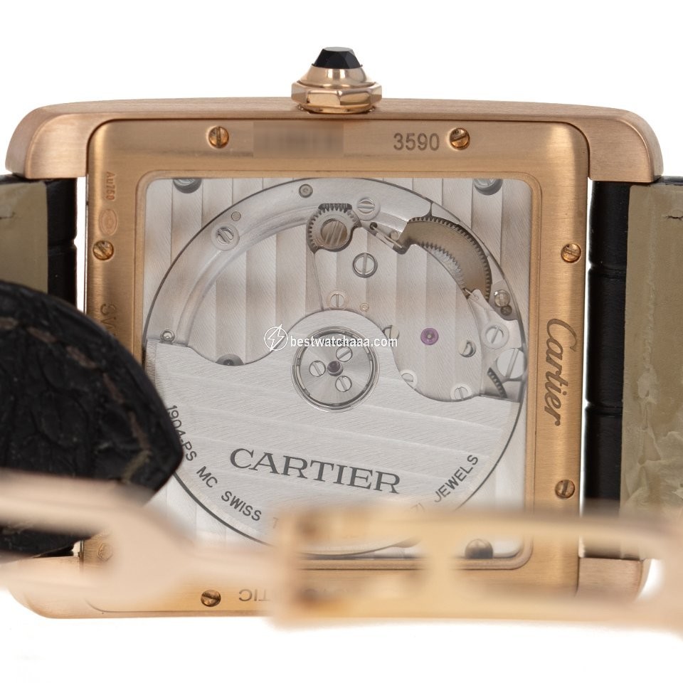 Cartier Tank MC Mens watch Unisex Automatic Rose gold W5330002  3590 - gallery