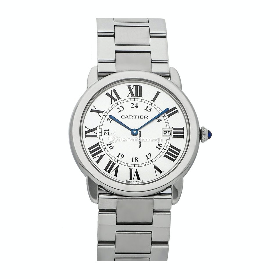 Cartier Ronde Solo de Cartier Mens watch Unisex Quartz Silver W6701005