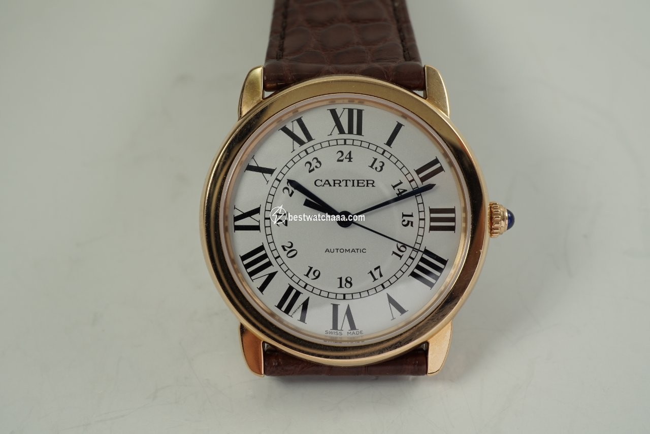 Cartier Ronde Solo de Cartier Mens watch Unisex Automatic Rose gold W2RN0008