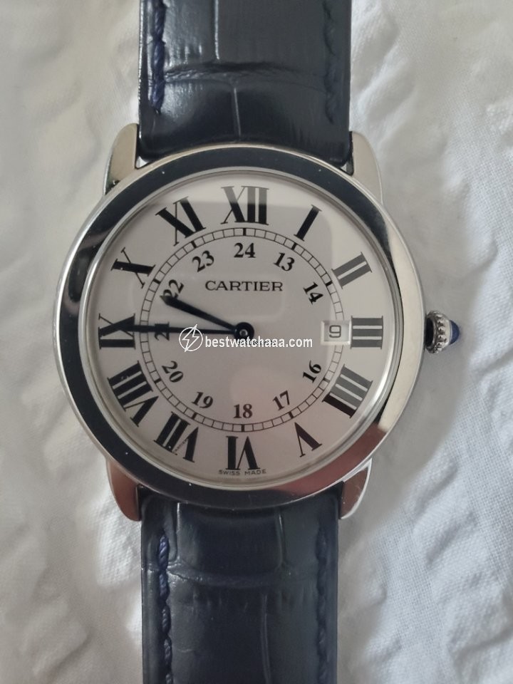 Cartier Ronde Solo de Cartier Mens watch Unisex Quartz Steel 3603 - gallery