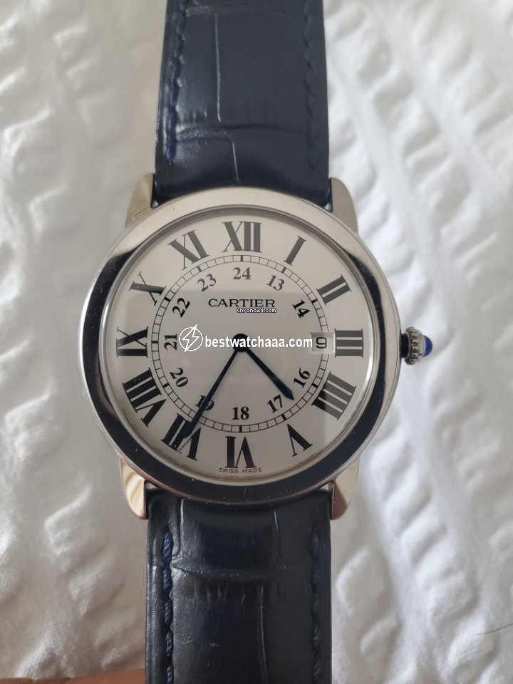 Cartier Ronde Solo de Cartier Mens watch Unisex Quartz Steel 3603 - gallery