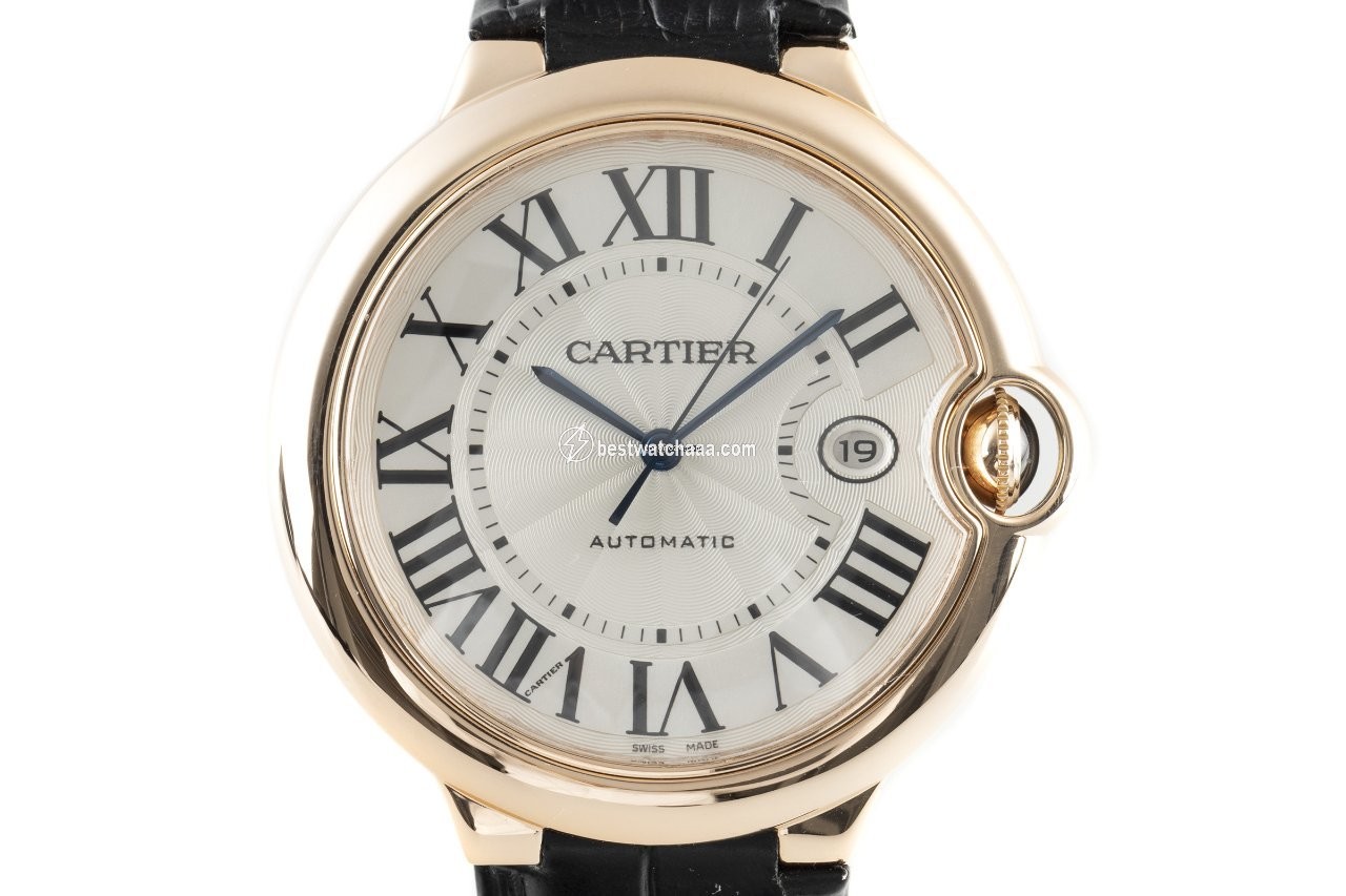 Cartier Ballon Bleu Mens watch Unisex Automatic Red gold 2999