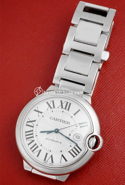 Cartier Ballon Bleu Mens watch Unisex Automatic White gold W69013Z2 - gallery