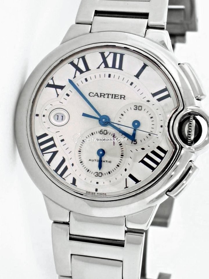 Cartier Ballon Bleu Mens watch Unisex Automatic White gold W6920031