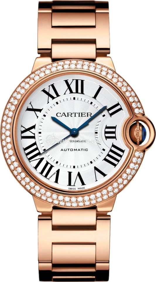 Cartier Ballon Bleu Womens watch Automatic Rose gold WJBB0005
