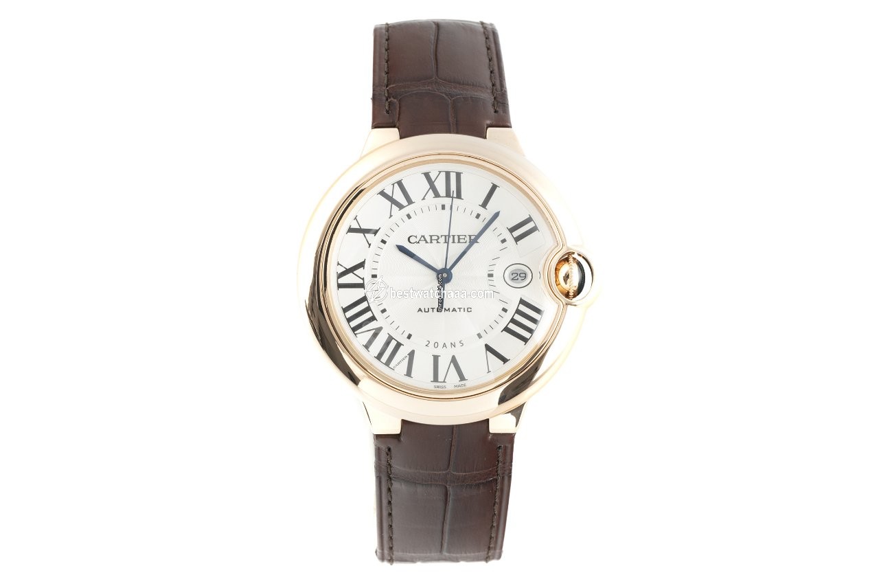 Cartier Ballon Bleu Mens watch Unisex Automatic Red gold 3941 - gallery