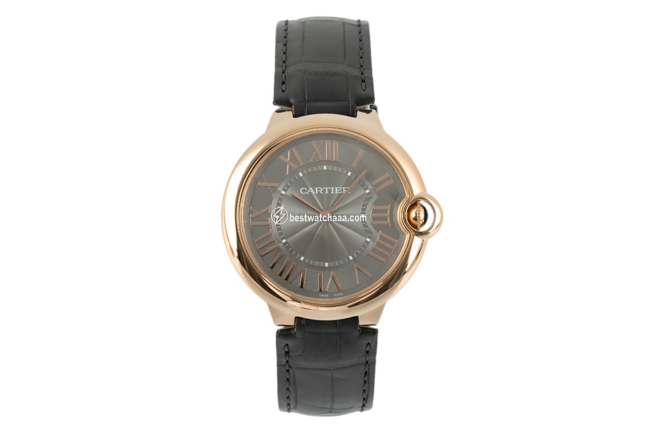 Cartier Ballon Bleu Mens watch Unisex Manual winding Red gold 3661 - gallery