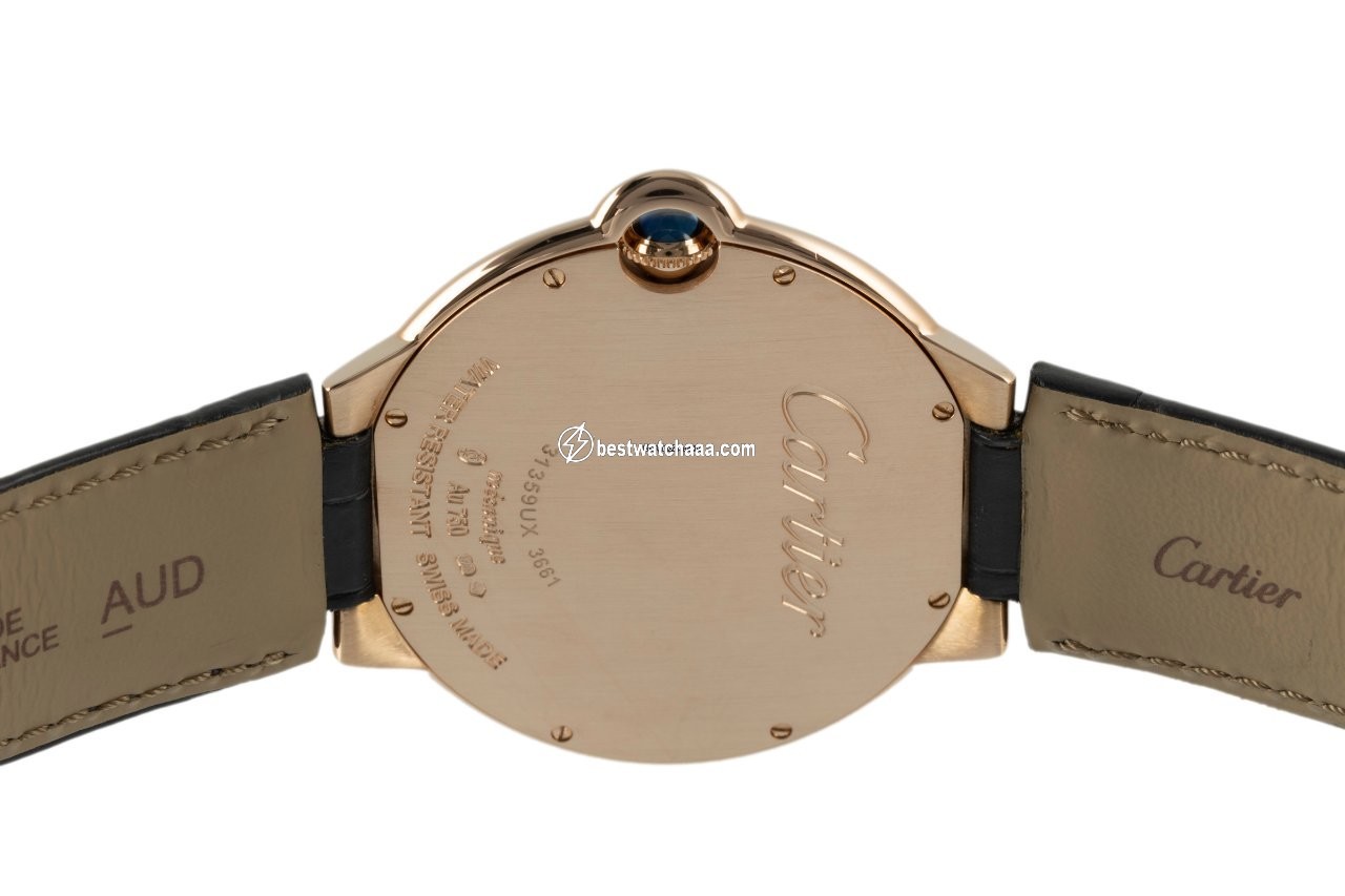 Cartier Ballon Bleu Mens watch Unisex Manual winding Red gold 3661 - gallery