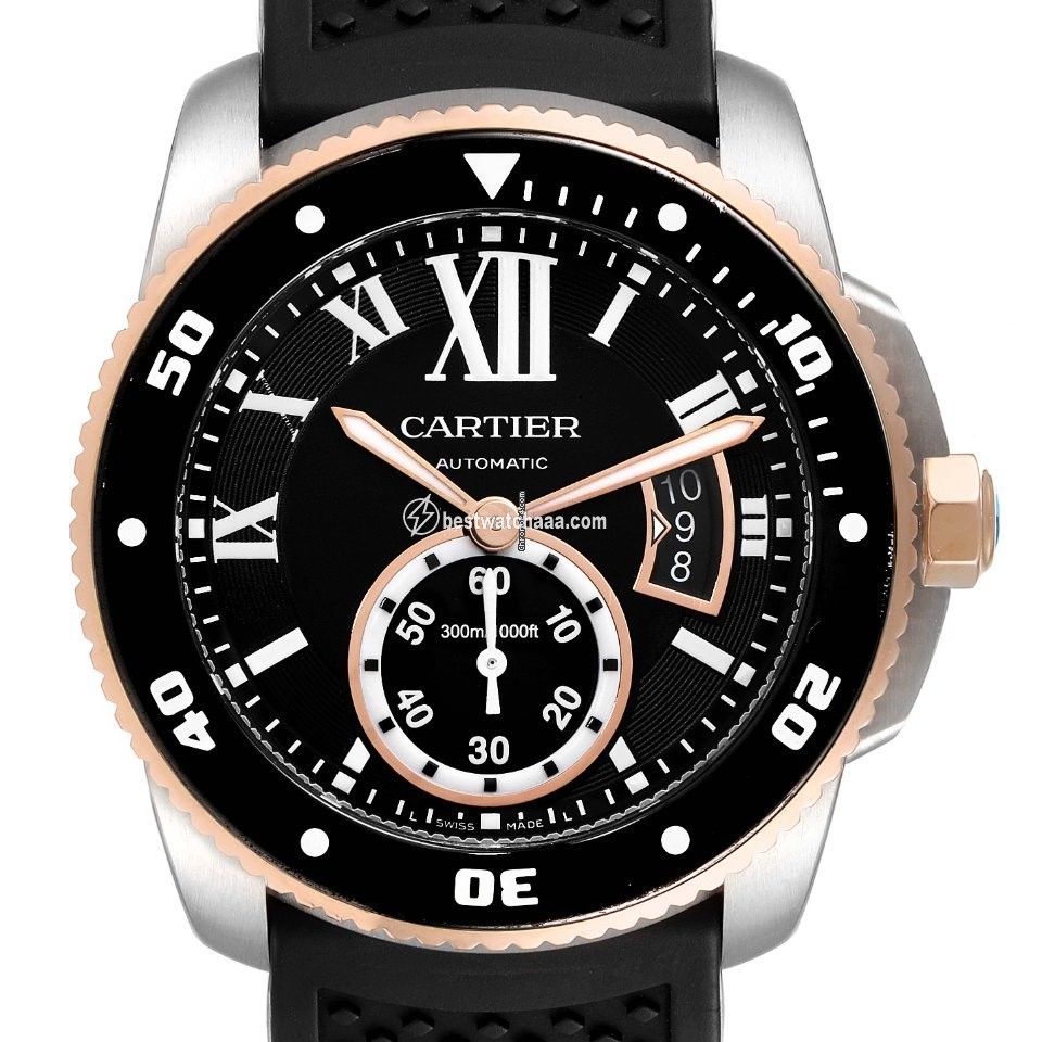 Cartier Calibre de Cartier Diver Mens watch Unisex Automatic Steel W7100055 - gallery