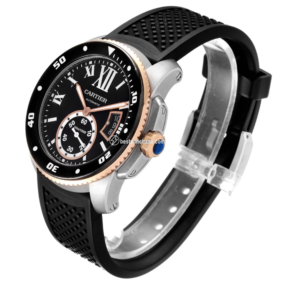 Cartier Calibre de Cartier Diver Mens watch Unisex Automatic Steel W7100055 - gallery