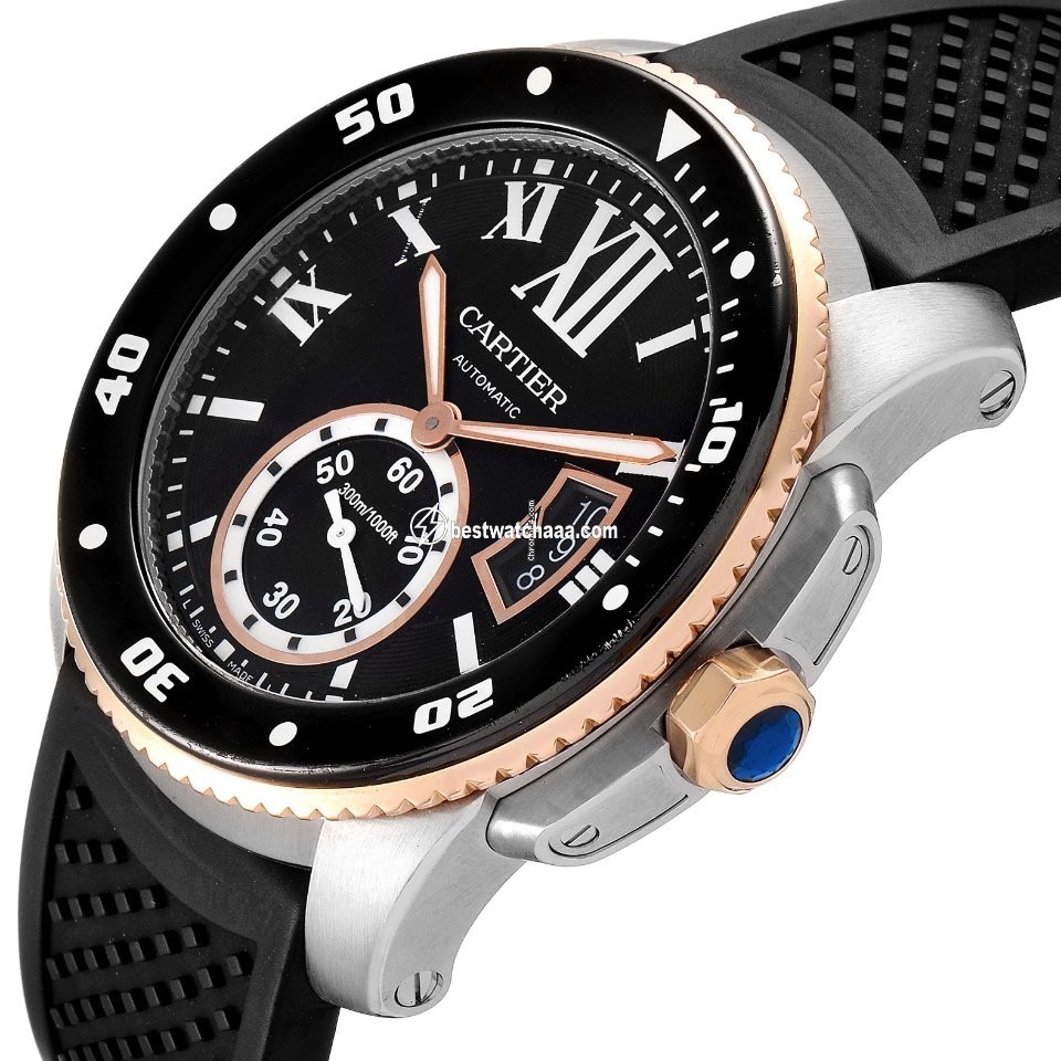 Cartier Calibre de Cartier Diver Mens watch Unisex Automatic Steel W7100055 - gallery