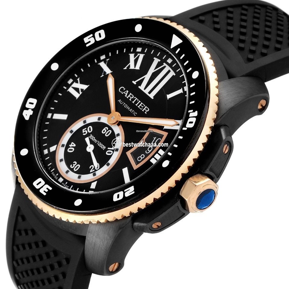 Cartier Calibre de Cartier Diver Mens watch Unisex Automatic Steel W2CA0004 - gallery