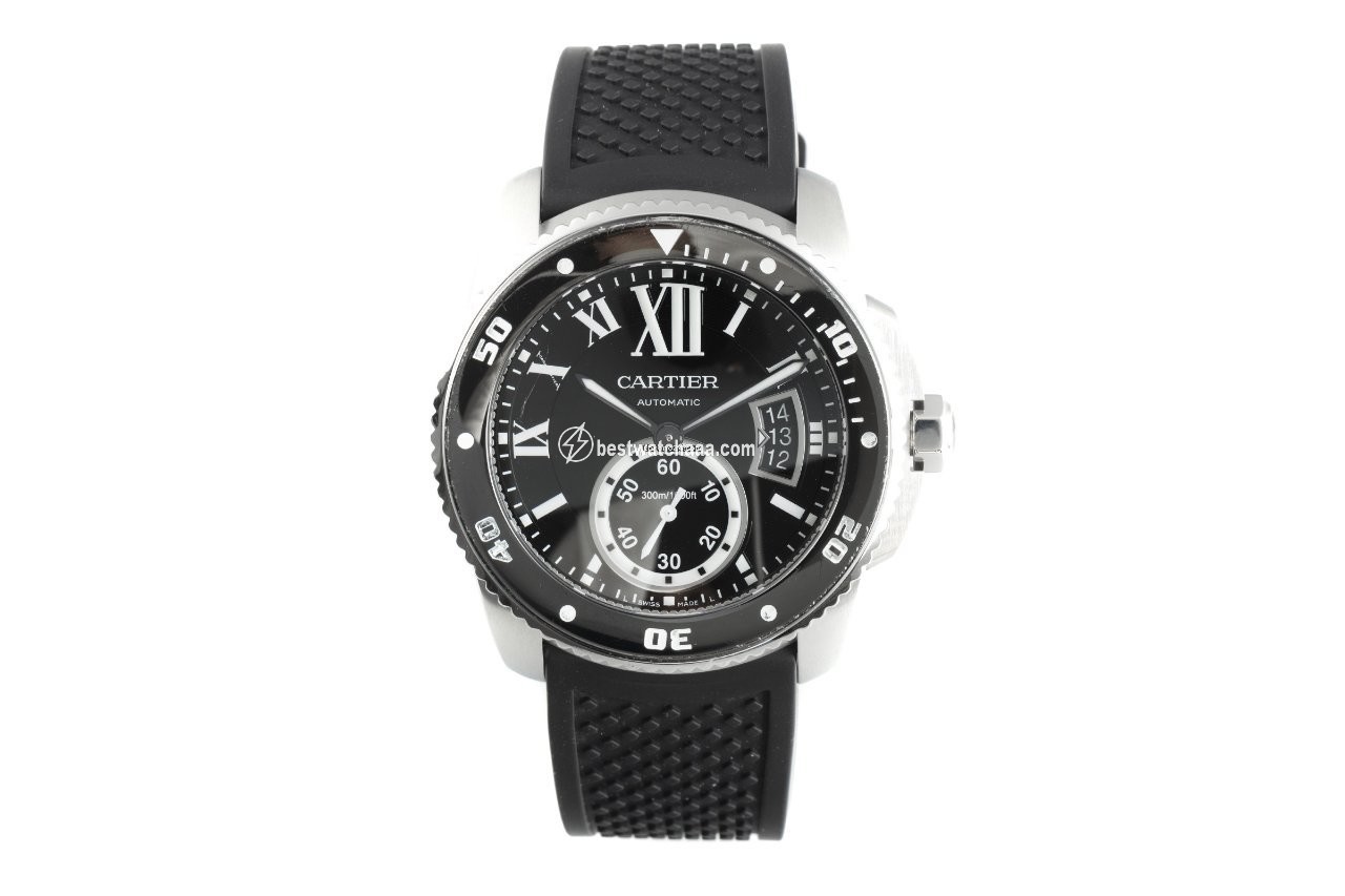 Cartier Calibre de Cartier Diver Mens watch Unisex Automatic Steel W7100056 - gallery
