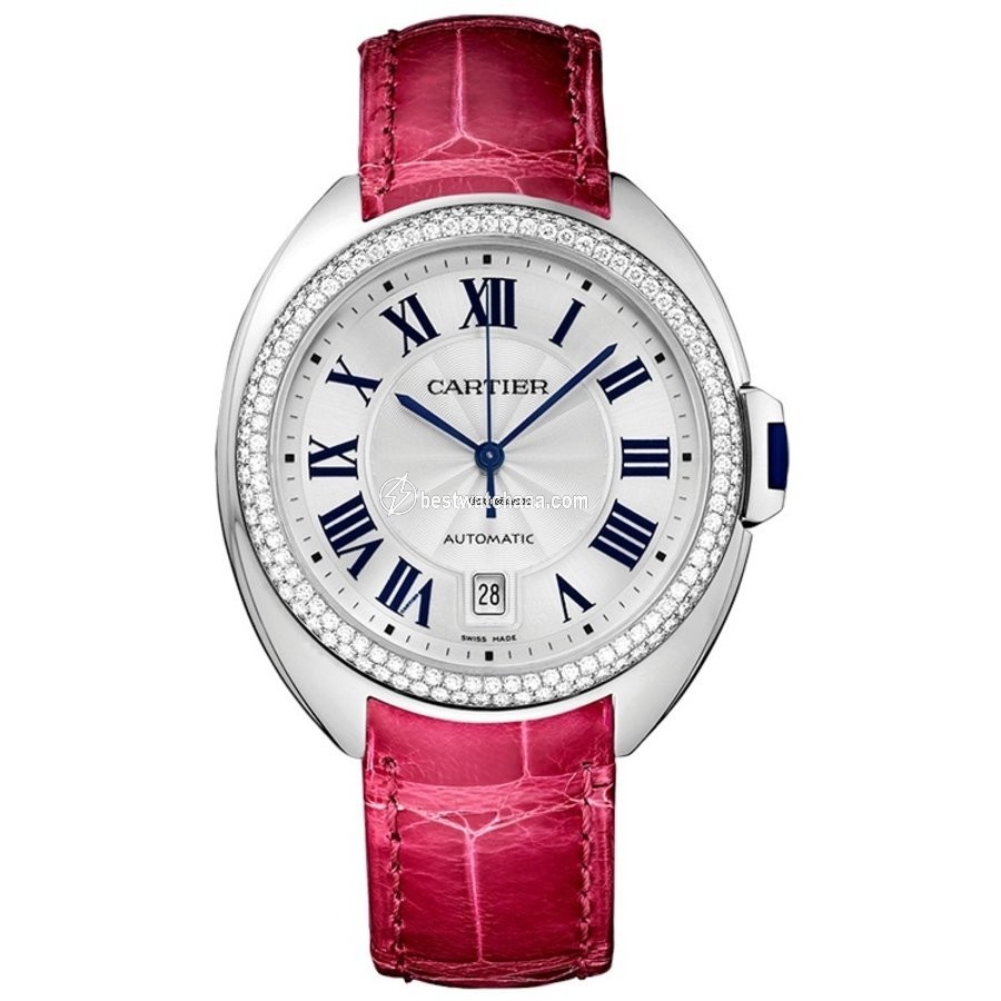 Cartier Cle de Cartier Mens watch Unisex Automatic White gold WJCL0011