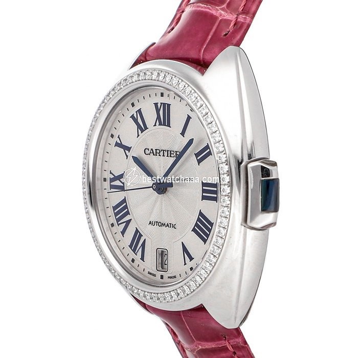 Cartier Cle de Cartier Womens watch Automatic White gold WJCL0014 - gallery
