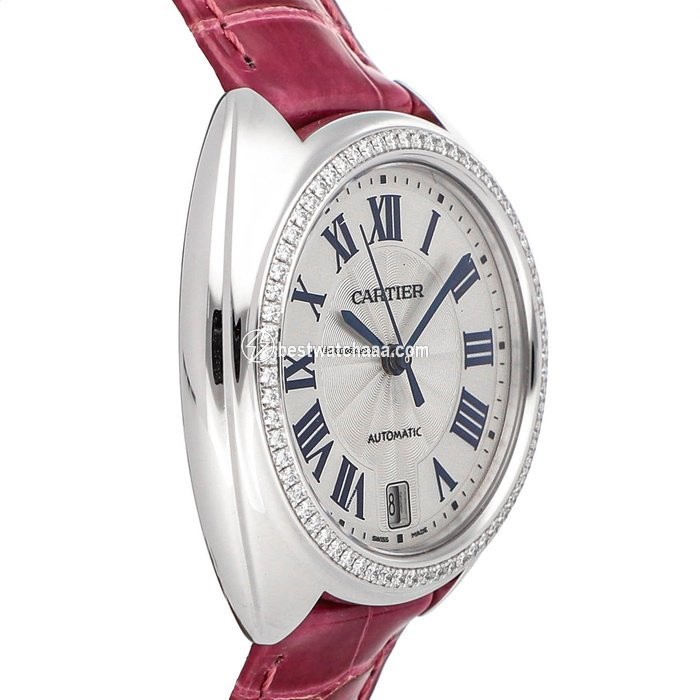 Cartier Cle de Cartier Womens watch Automatic White gold WJCL0014 - gallery