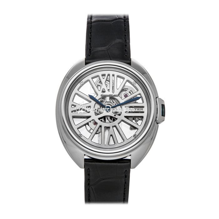 Cartier Cle de Cartier Mens watch Unisex Automatic Palladium WHCL0008