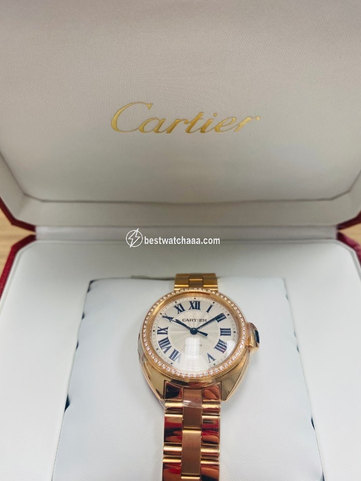 Cartier Cle de Cartier Womens watch Automatic Rose gold WJCL0003 - gallery