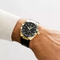 Omega Constellation Men Automatic Black Leather Watch O13163412101001 - view 5