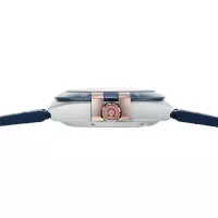 Omega Constellation Men Automatic Blue Leather Watch O13123412103001 - view 6