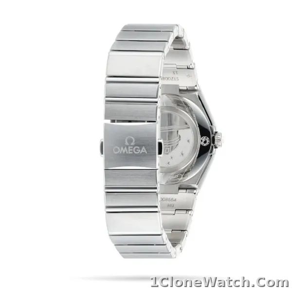 Omega Constellation Women Quartz Pink Stainless Steel Watch O13110286011001
