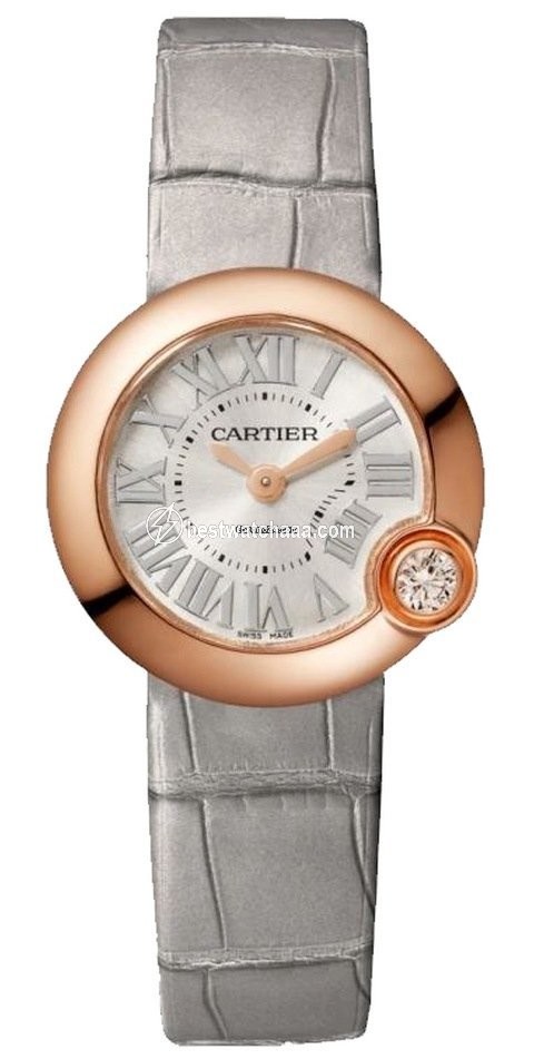 Cartier Ballon Blanc Womens watch Quartz Rose gold wgbl0004