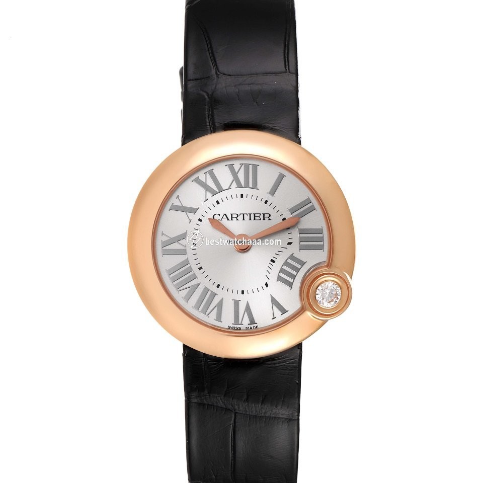 Cartier Ballon Blanc Womens watch Quartz Rose gold WGBL0003