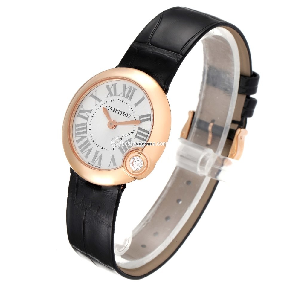 Cartier Ballon Blanc Womens watch Quartz Rose gold WGBL0003 - gallery