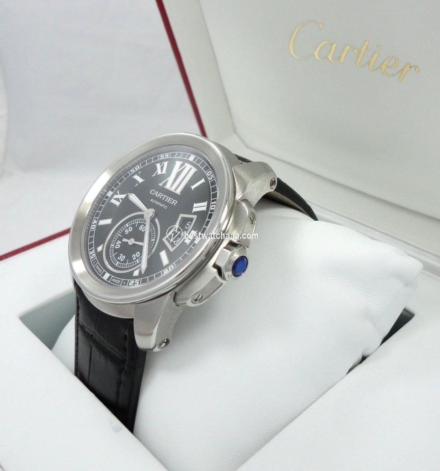 Cartier Calibre de Cartier Mens watch Unisex Automatic Steel W7100014 - gallery
