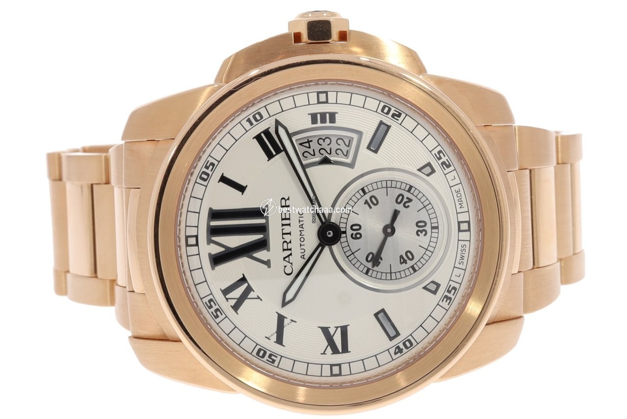Cartier Calibre de Cartier Mens watch Unisex Automatic Rose gold W7100018
