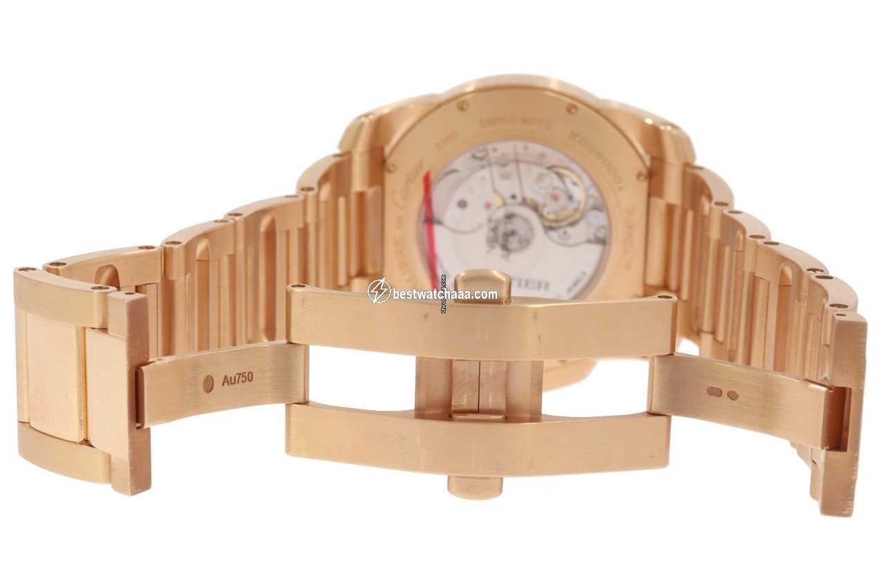 Cartier Calibre de Cartier Mens watch Unisex Automatic Rose gold W7100018 - gallery