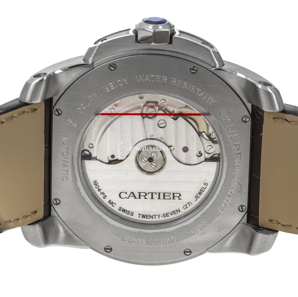 Cartier Calibre de Cartier Mens watch Unisex Automatic Gold Steel W7100039  3389 - gallery