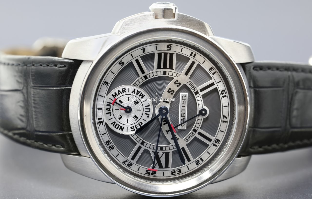 Cartier Calibre de Cartier Mens watch Unisex Automatic White gold W7100030 - gallery