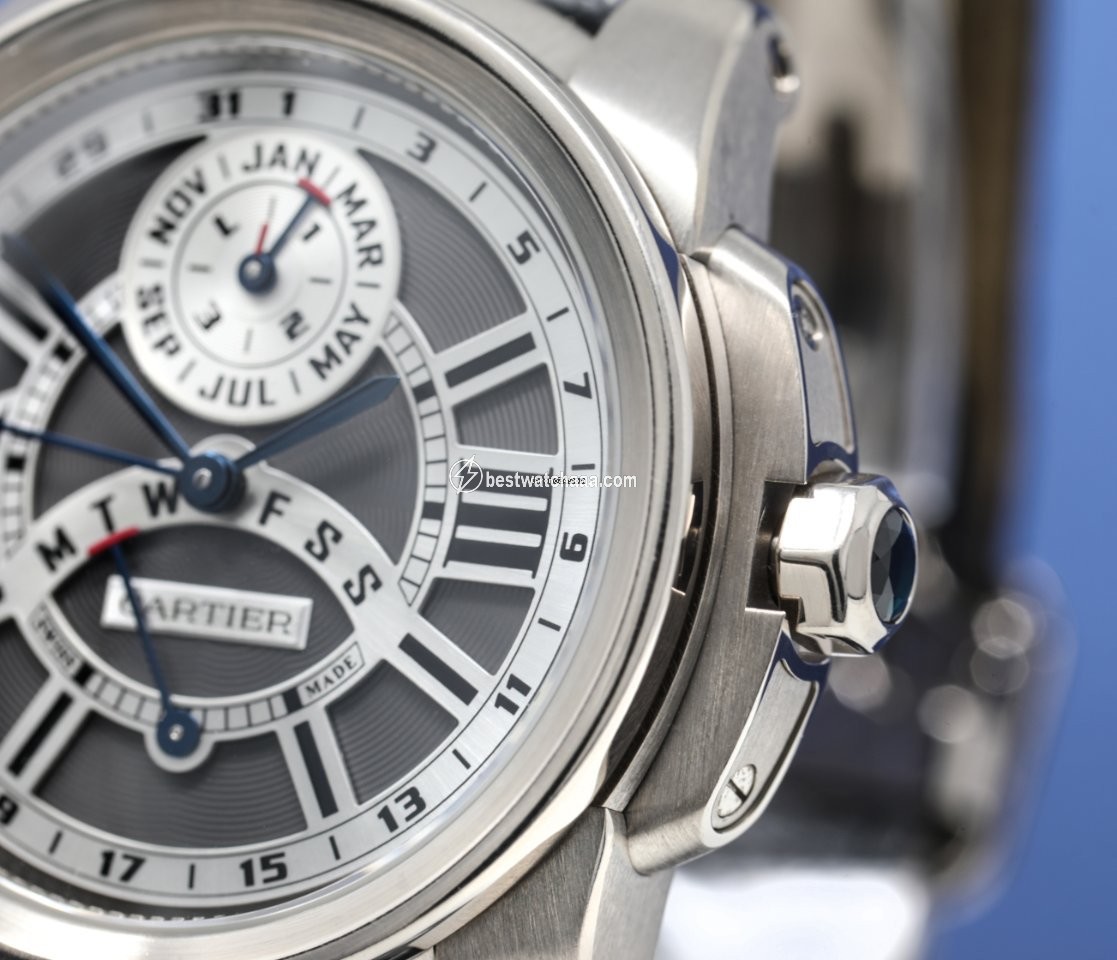 Cartier Calibre de Cartier Mens watch Unisex Automatic White gold W7100030 - gallery