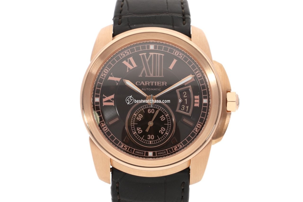 Cartier Calibre de Cartier Mens watch Unisex Automatic Red gold W7100007