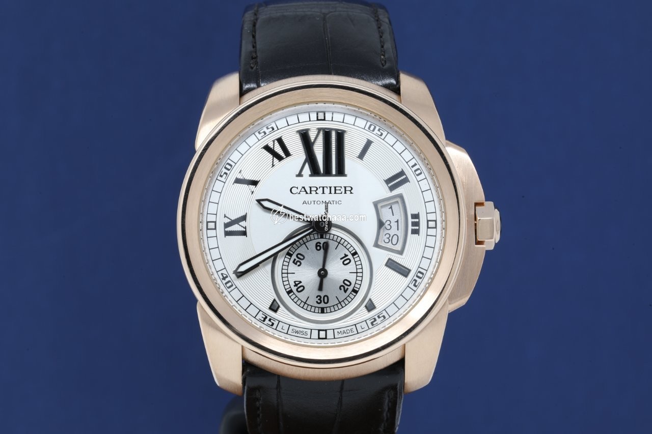 Cartier Calibre de Cartier Mens watch Unisex Automatic Rose gold W7100009