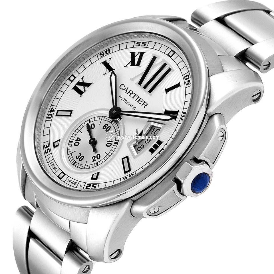 Cartier Calibre de Cartier Mens watch Unisex Automatic Steel W7100015 - gallery