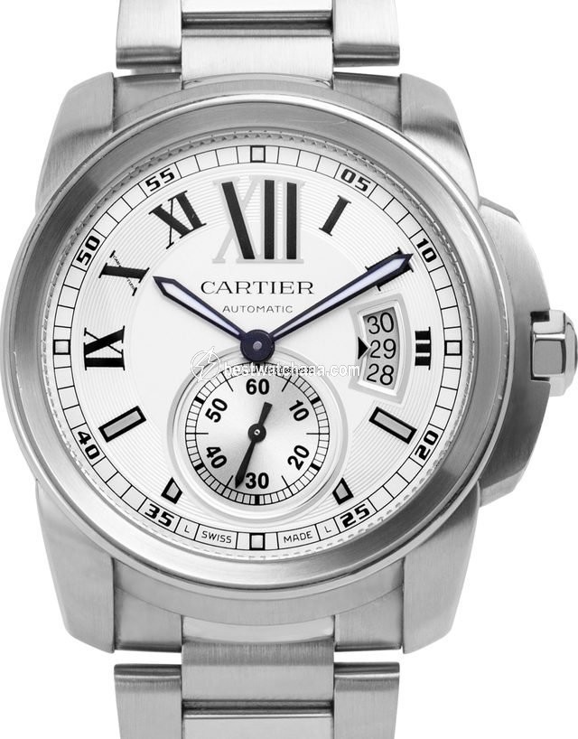 Cartier Calibre de Cartier Mens watch Unisex Automatic Steel W7100037 3389