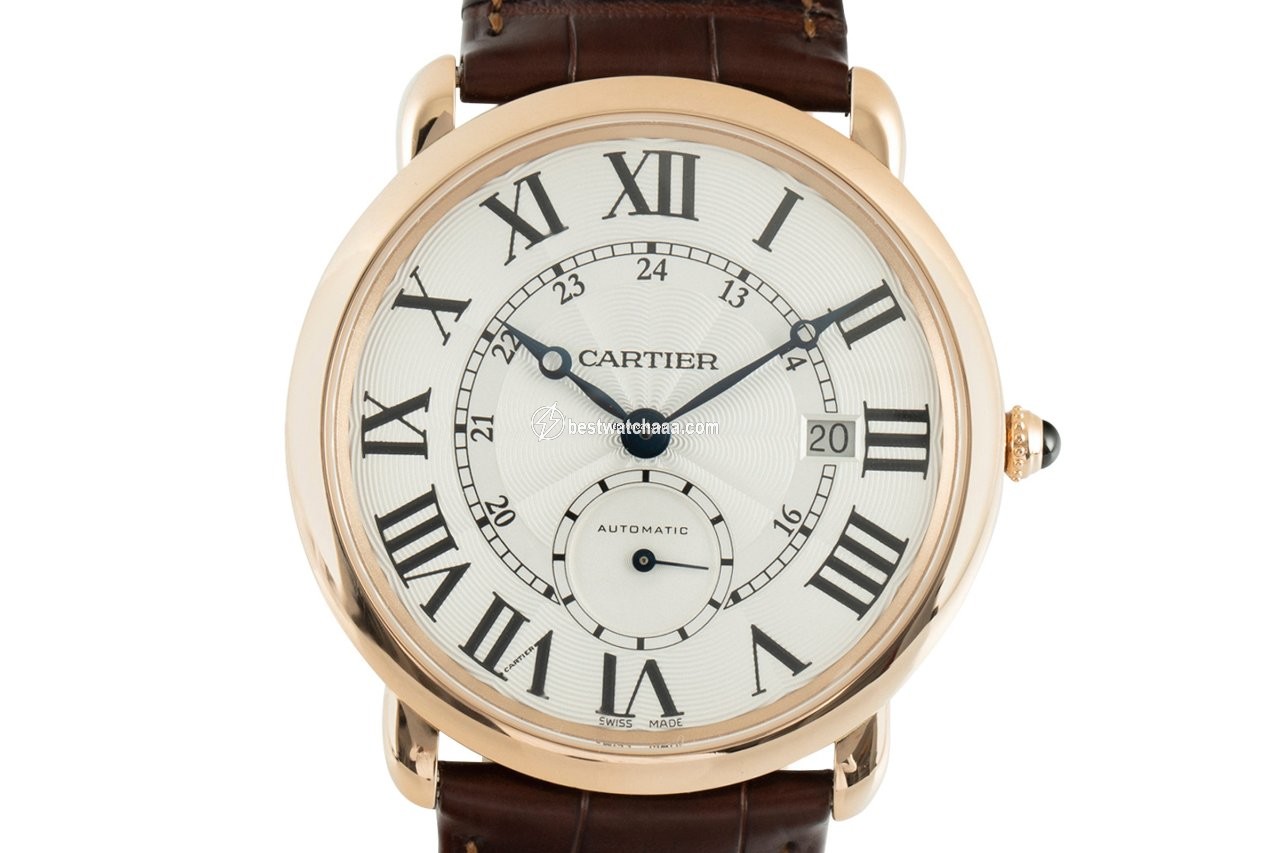 Cartier Ronde Louis Cartier Mens watch Unisex Automatic Red gold W6801005