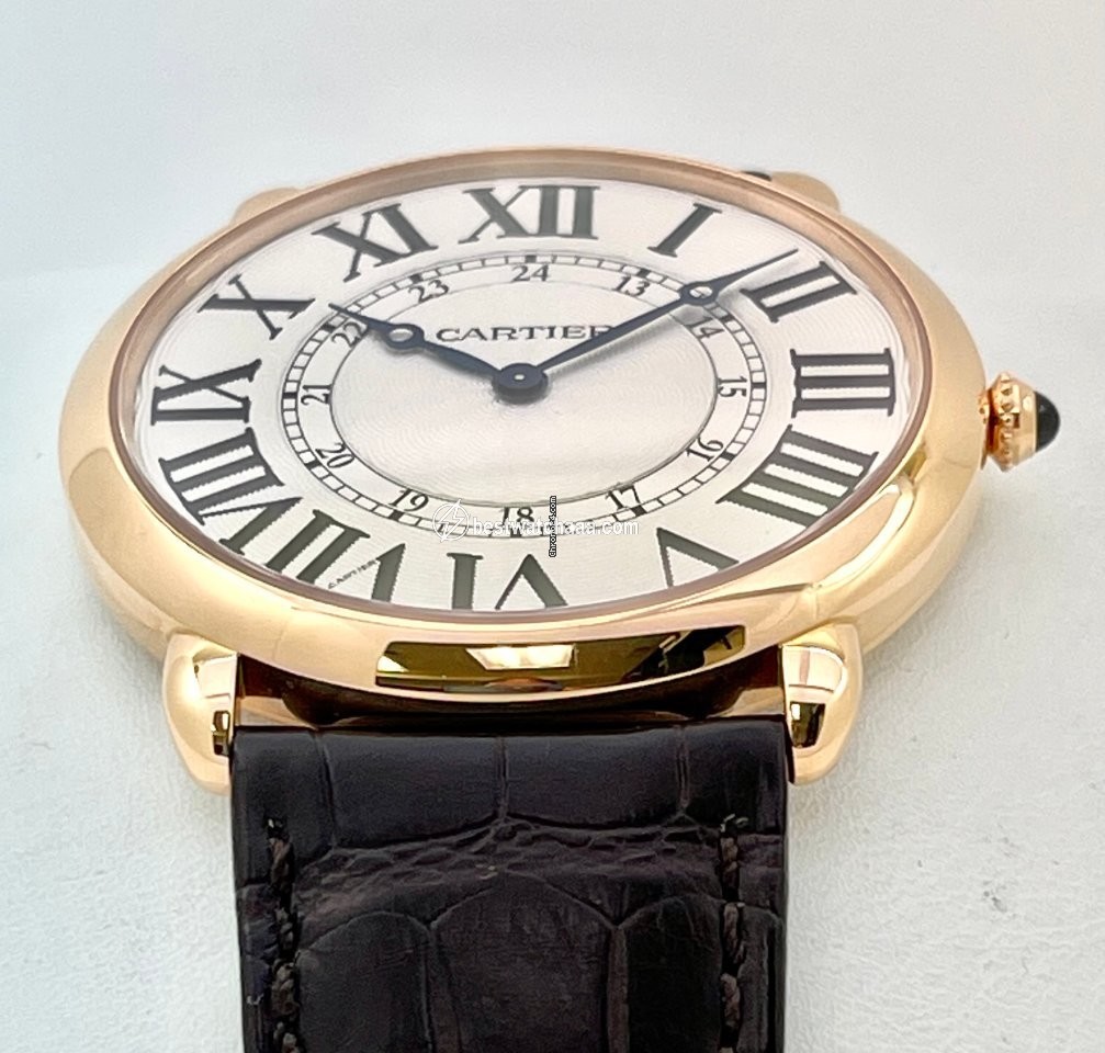 Cartier Ronde Louis Cartier Mens watch Unisex Manual winding Rose gold W6801004