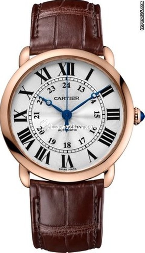 Cartier Ronde Louis Cartier Mens watch Unisex Automatic Rose gold WGRN0006
