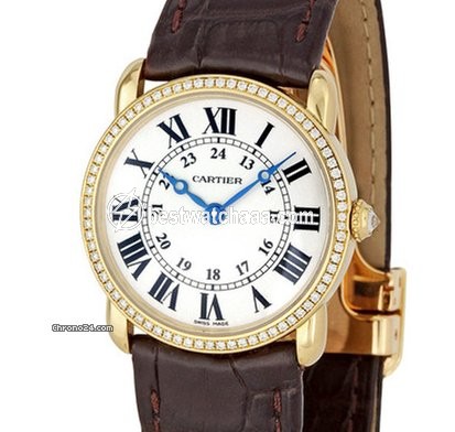 Cartier Ronde Louis Cartier Womens watch Quartz Yellow gold WR000151