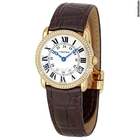 Cartier Ronde Louis Cartier Womens watch Quartz Yellow gold WR000151 - gallery
