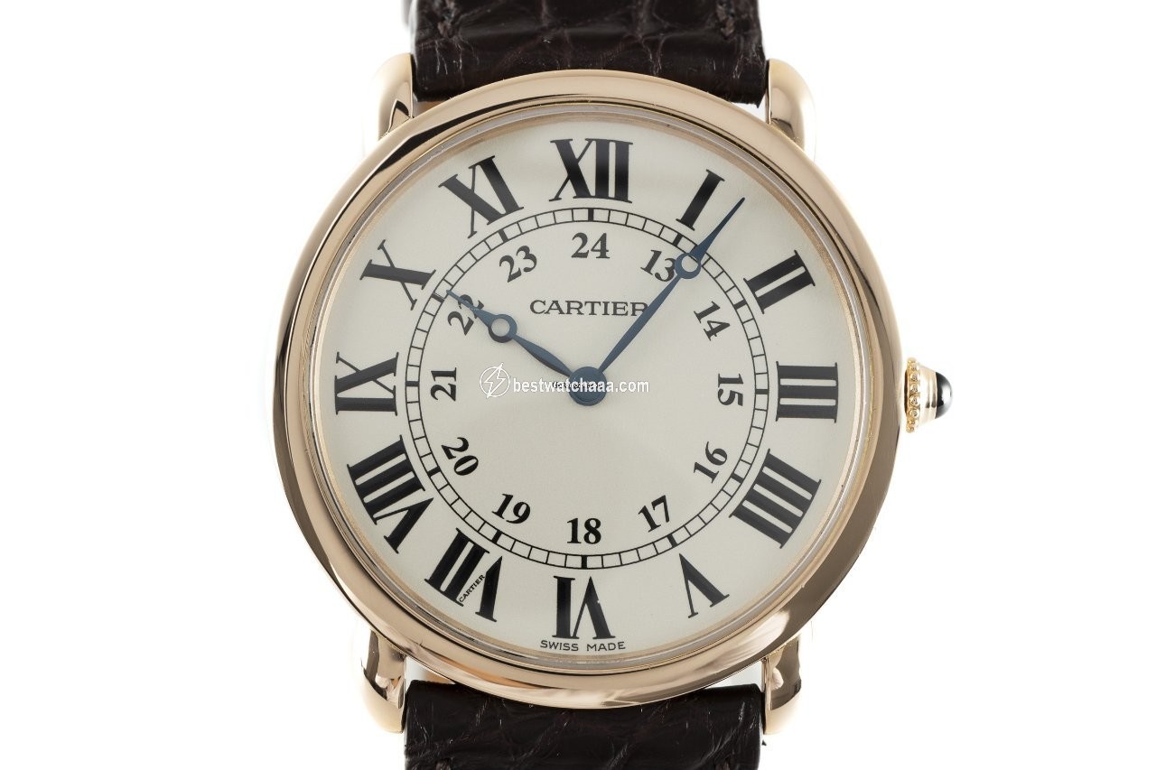 Cartier Ronde Louis Cartier Womens watch Manual winding Red gold 2889